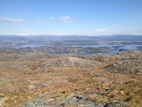 Fra Liatårnet mot Flesland