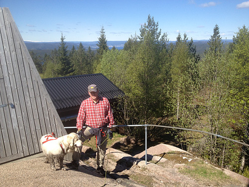 På Stikkvannskollen, høgast i Hurum