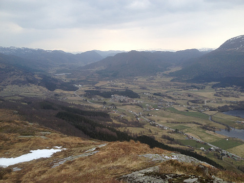 Fra Krakkanuten mot Aurdal