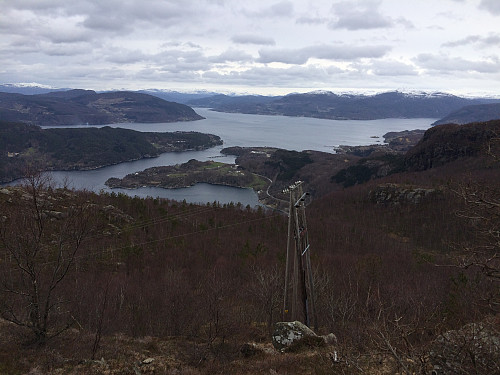 Fra Lauvåsen mot Randøy, Ombo og Jøseneset
