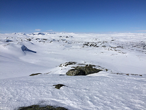 Fra Grøhovdnuten mot Skåfonnhytta