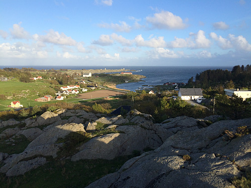 Fra Nonsvarden mot Vik og Falnes