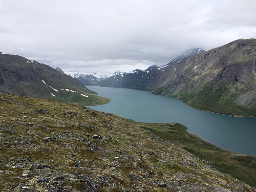 Fra Gjendehø innover Gjende