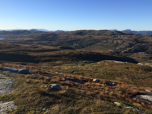 Fra samme sted mot Olalihytta og Steinfjellet
