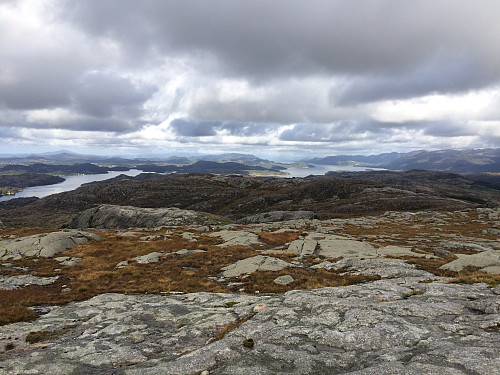 Fra Hodnafjellet mot Ålfjorden