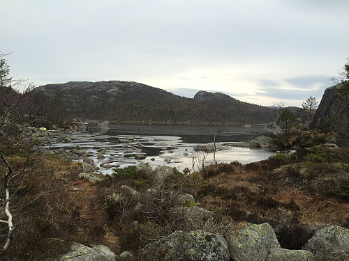 Ved sørenden av Tinturvatnet