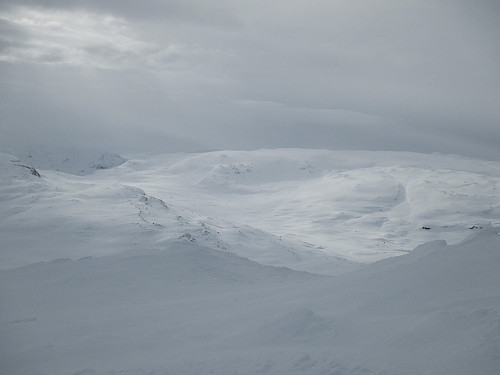 Fra Blåbergnuten mot Blåbergdalen