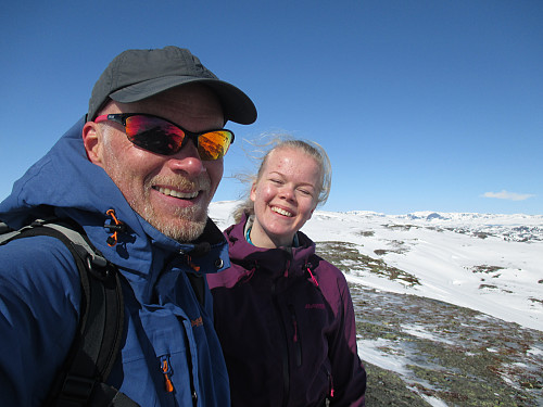 Fornøyde på Langesænuten!