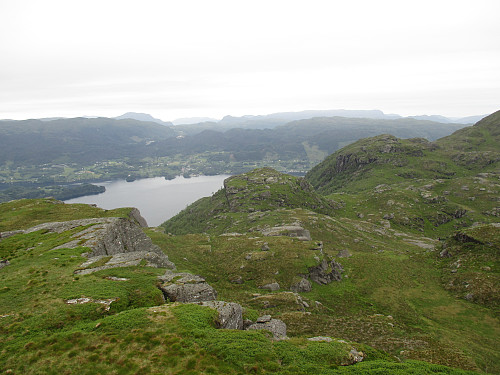 Fra Håfjellet mot Etnefjorden