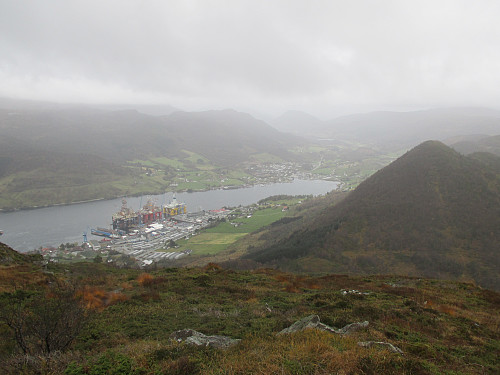 Fra nedstigningen mot Ølensvåg