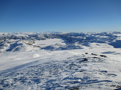 Fra Langesænuten mot Førsvatnet