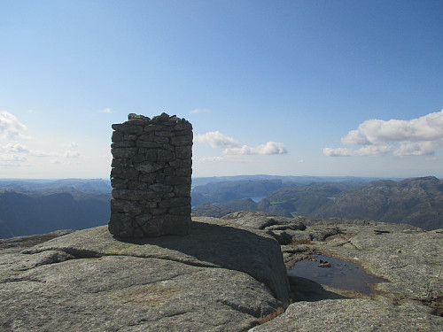 På Vinjakula, høyest i Bjerkreim