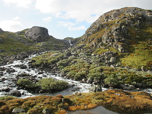 Øverst i Langfossdalen