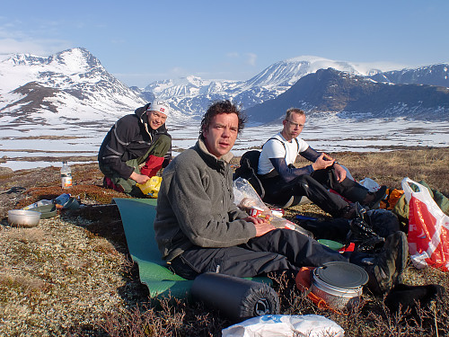 Fine forhold for utefrokost!