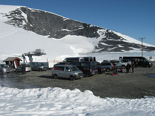 Start fra skisenteret
