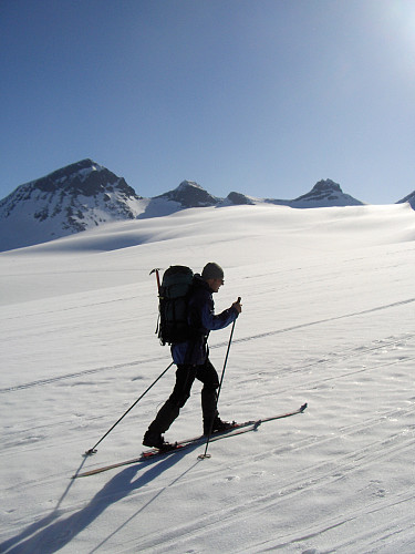 I fint driv mot Leirbreen