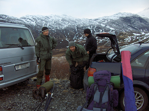 Iskald start fra Tindevegen