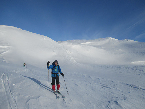 Ved vatn 1466 mot Stavsnuten bakerst