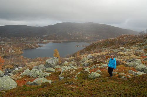 Tilbakeblikk mot Eivindbuvatnet