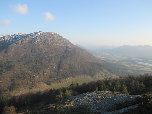 Fra Bukkenibba mot Aksla og Aurdal