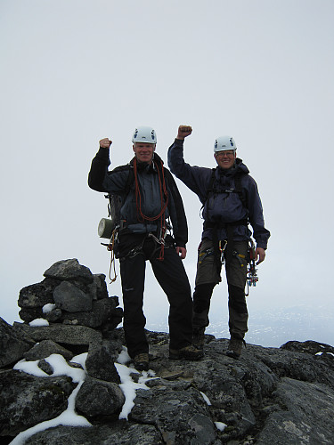 14: Centraltind fra telt ved Botolfsnosi 2011 (Styggedalsryggen)
