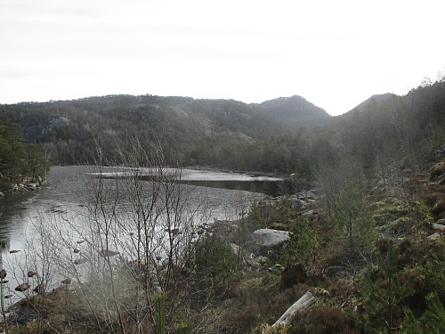 Ved Paddevatnet med Almåsen i sikte