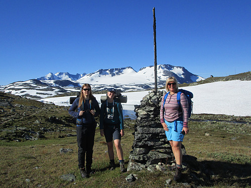 Første morgen og start fra Sognefjellshytta i drømmeforhold