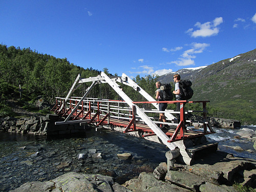 Andre morgen og start fra Skogdalsbøen i like fint vær