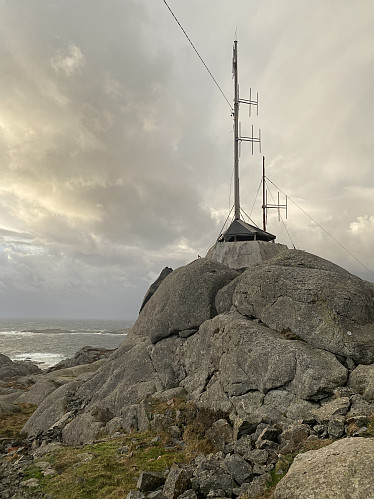Radarfundamentet som i nyere tid har hatt en radiosender