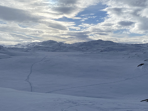 Ved Steinavatnet mot Borddalsnuten og Rullestadsåta
