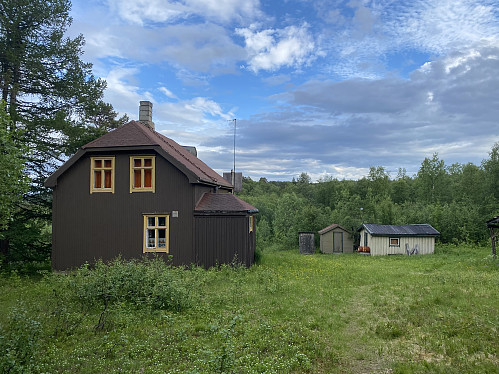Ved Tøllevheimen i Brennsbukta