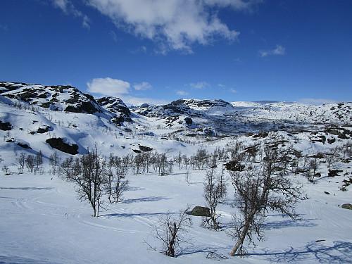 Mot E134 og Vågslidtunnelen