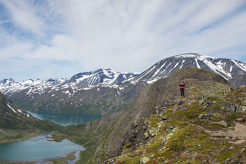 Line på en fortopp