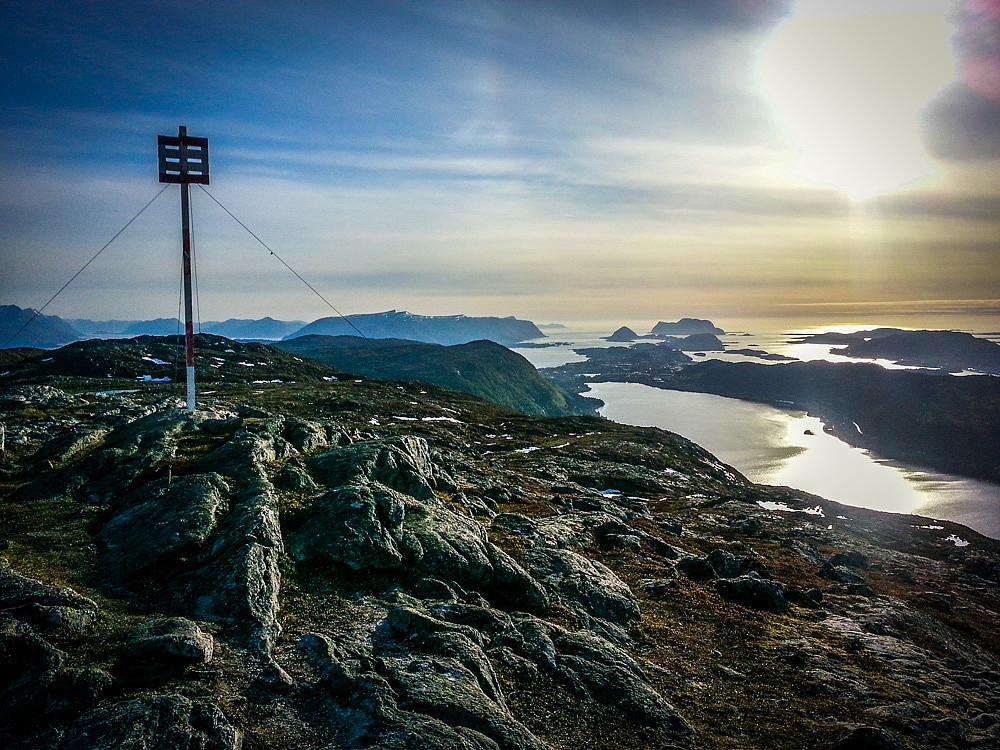 På toppen av Vasstrandfjellet (Samsung Galaxy S3)