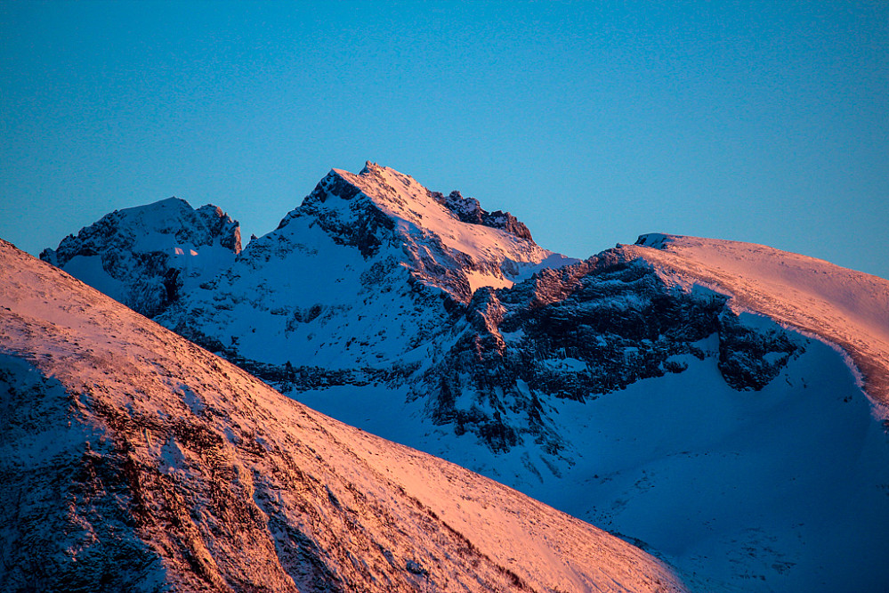 Solnedgang på Jønshornet