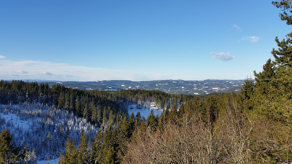 Utsikt fra Skjennungstua