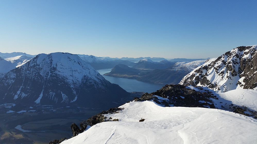 Utsikt mot Åndalsnes