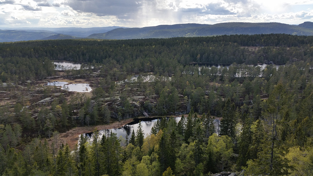 Utsikt fra Tverråsen