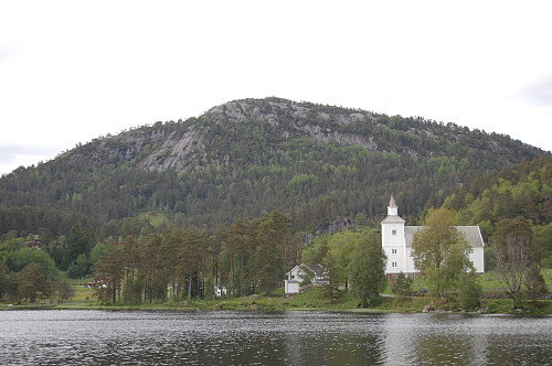 Fjotlandsfjellet sett fra Fjotland