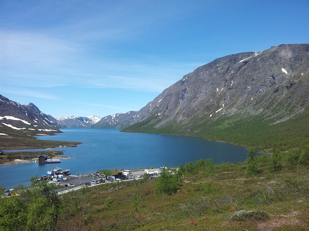Gjendesheim med vakre Gjende