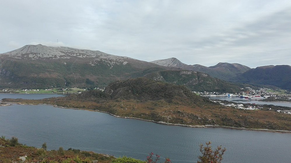Terøyfjellet sett frå Bjørnøyfjellet