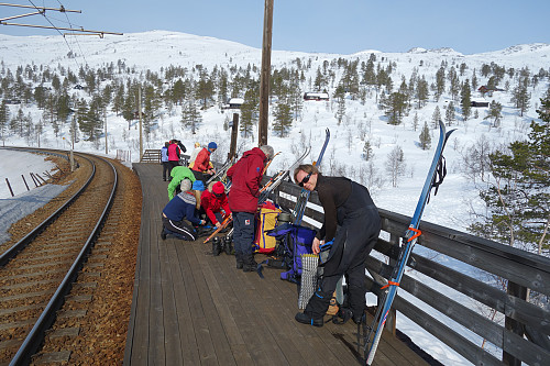 Start fra Ljosanbotn stasjon