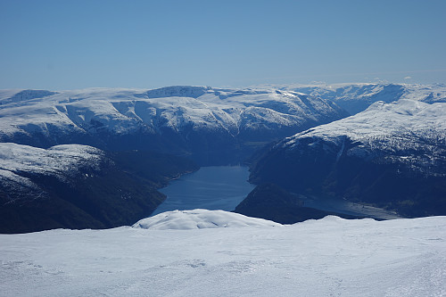 Flott utsikt til Hardanger