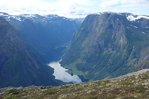 Bakkanosi og Gudvangen fra Skoganosi