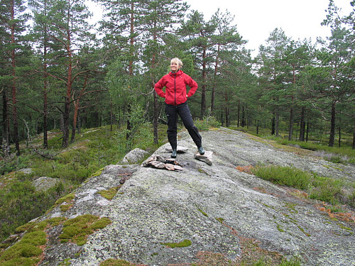 Fornøyd med dagens topp