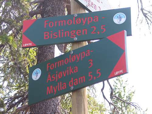 Ivar Formo har fått sitt navn på ei løype ved Bislingen 