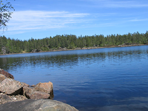 Hoggtjern, et fint bade og fiskevann 