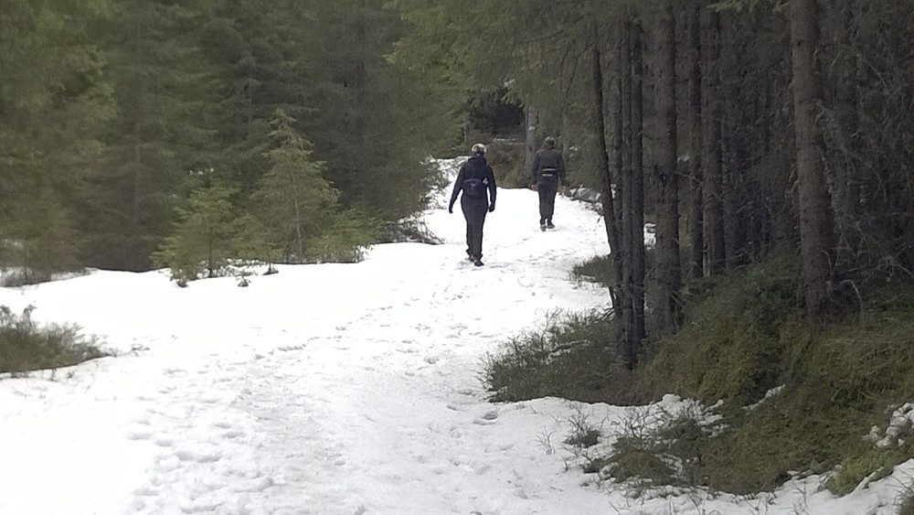 Fortsatt snøføre oppover i Gamlebakka