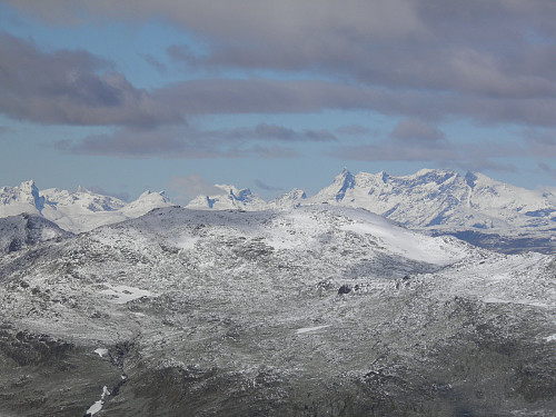 Hurrungane i nysnø