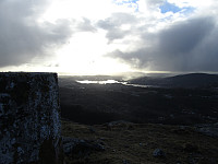 Utsikt fra Flåfjellet mot sørvest